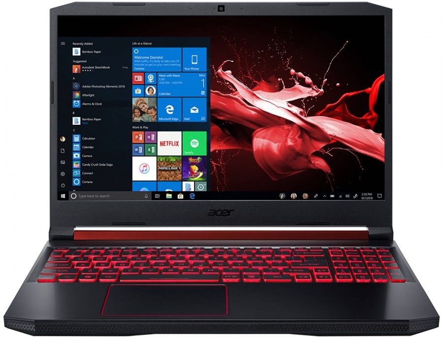 Notebook Acer Nitro 5 AN515-54-599H 15.6" Intel Core i5-9300H 8/512GB Geforce GTX1650 4GB - Black